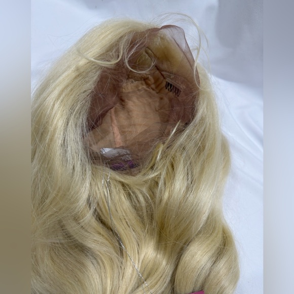 It’s A Wig! Frontal 360 Lace Adira Wig - Color 613 - Deep Lace, Natural Hairline - Picture 7 of 8